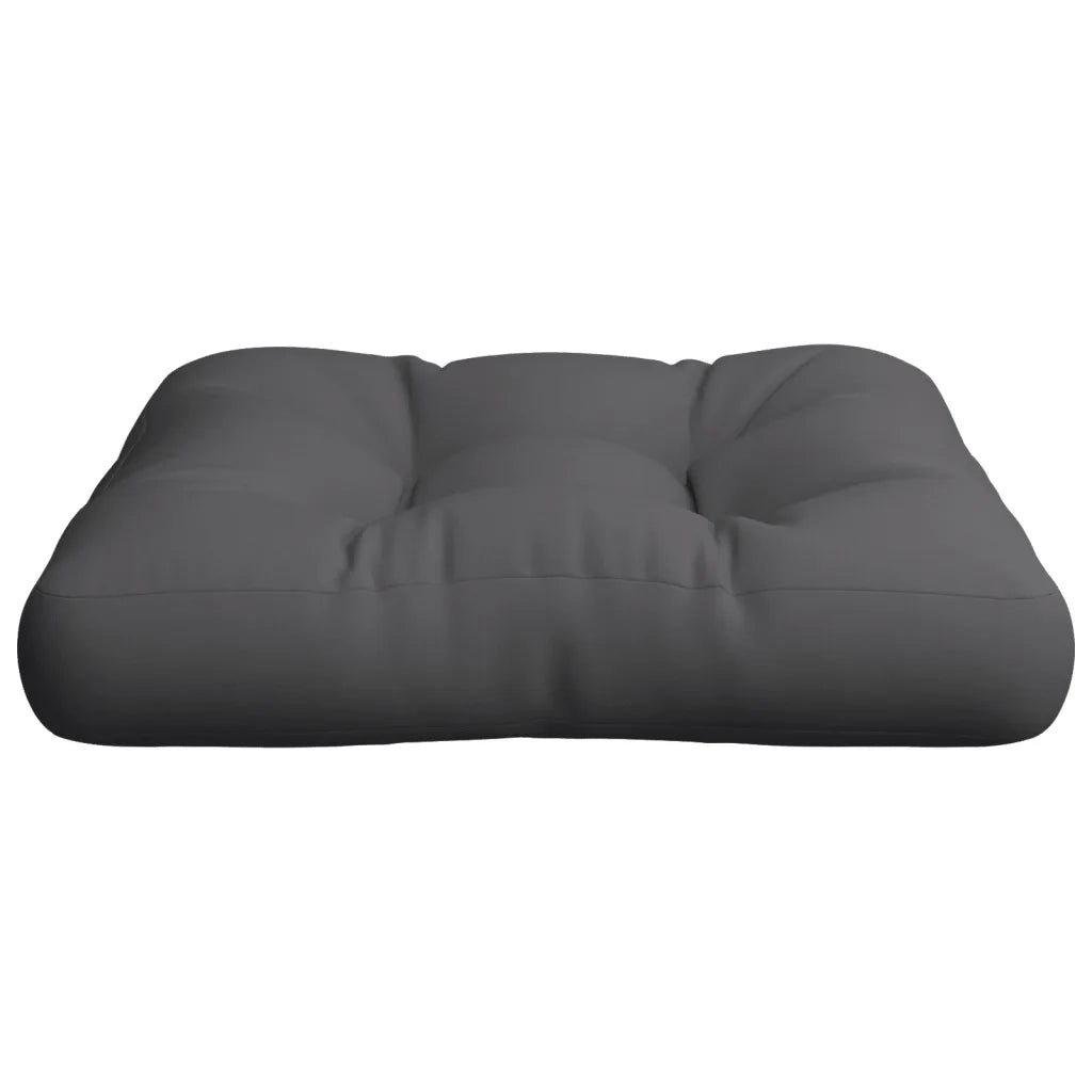 Cuscino per Pallet Antracite 50x50x12 cm in Tessuto 360425