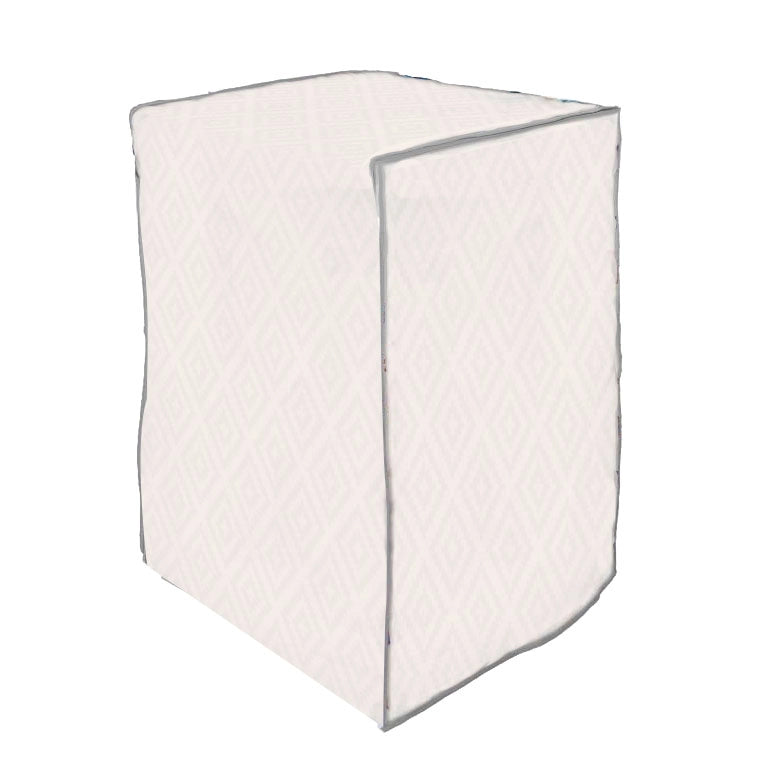 COPRILAVATRICE IN TESSUTO 60X60X80CM IN COLORE BIANCO
