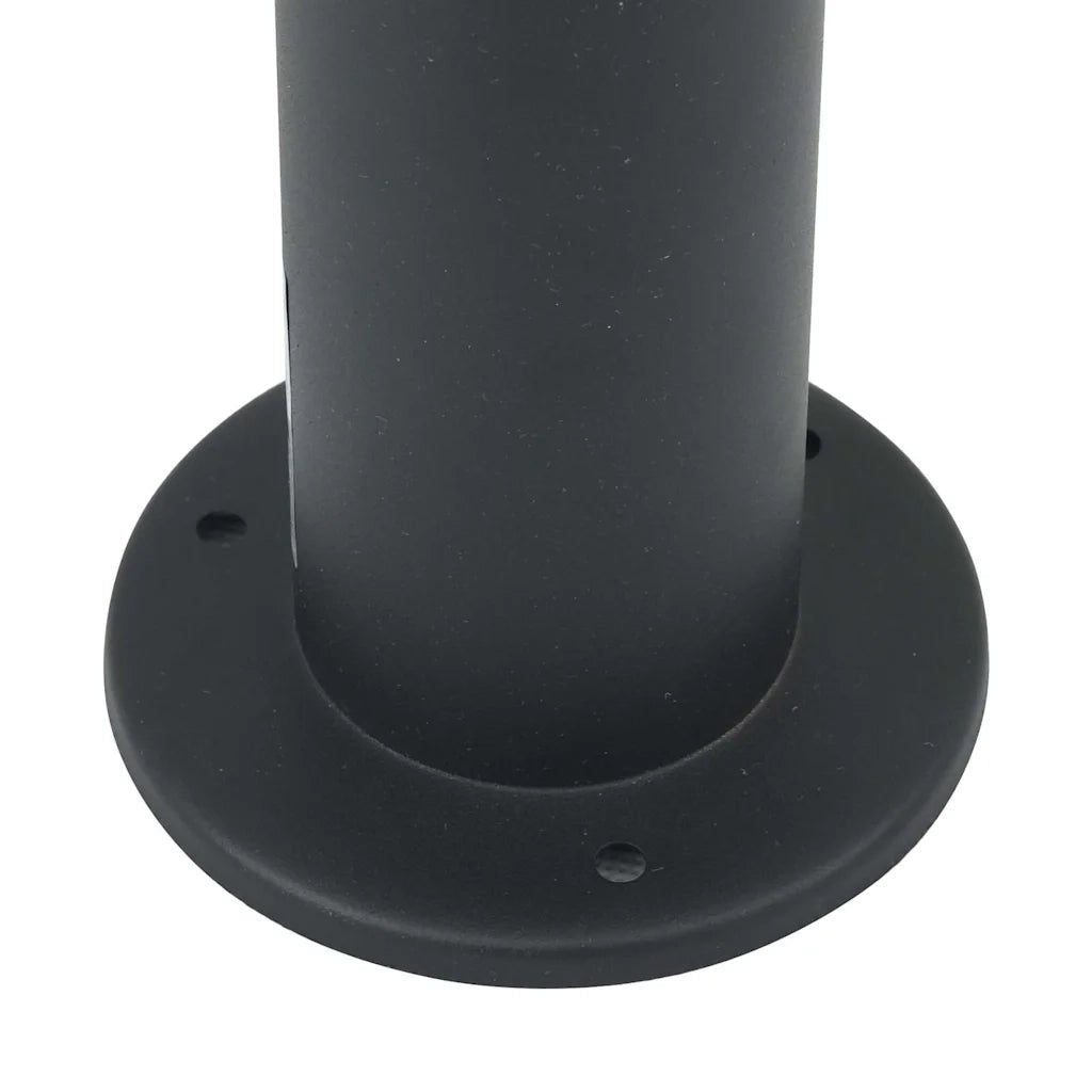 Lampada a paletto con presa di corrente 120 cm Nera IP44 4006121
