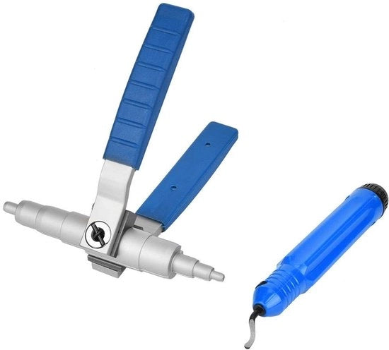 Espansione di Tubo in Rame con Strumento di Estrazione - Diametro del Tubo 1/4 a 7/8 Pollici - Installazione di Condizionatori d'Aria - Starter per Tubo a Schiuma - Movimento di Espansione Circolare - Espansore di Tubo