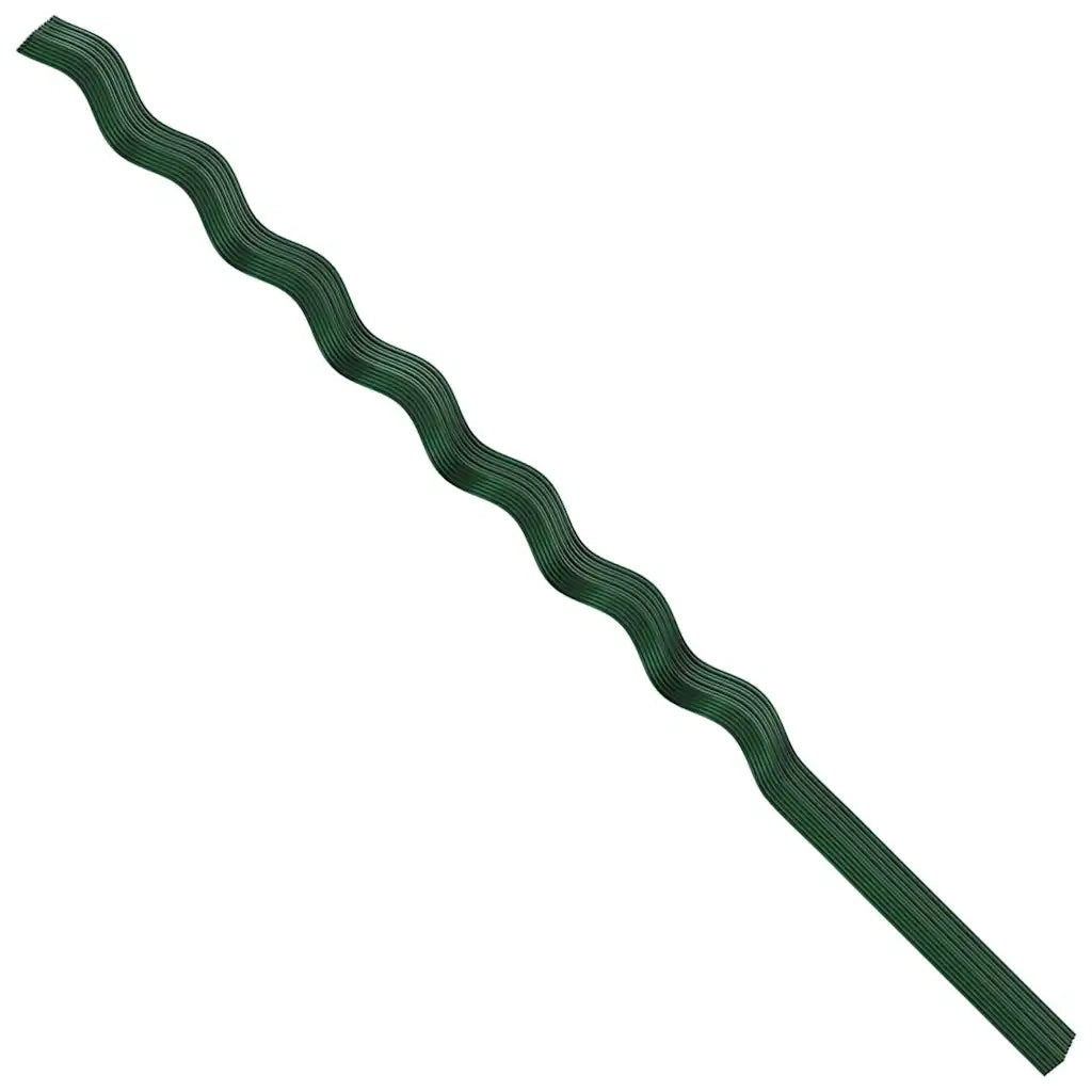 Supporto per piante 50 pcs Verde 170 x 0,6 x 0,6 cm Acciaio 4107052