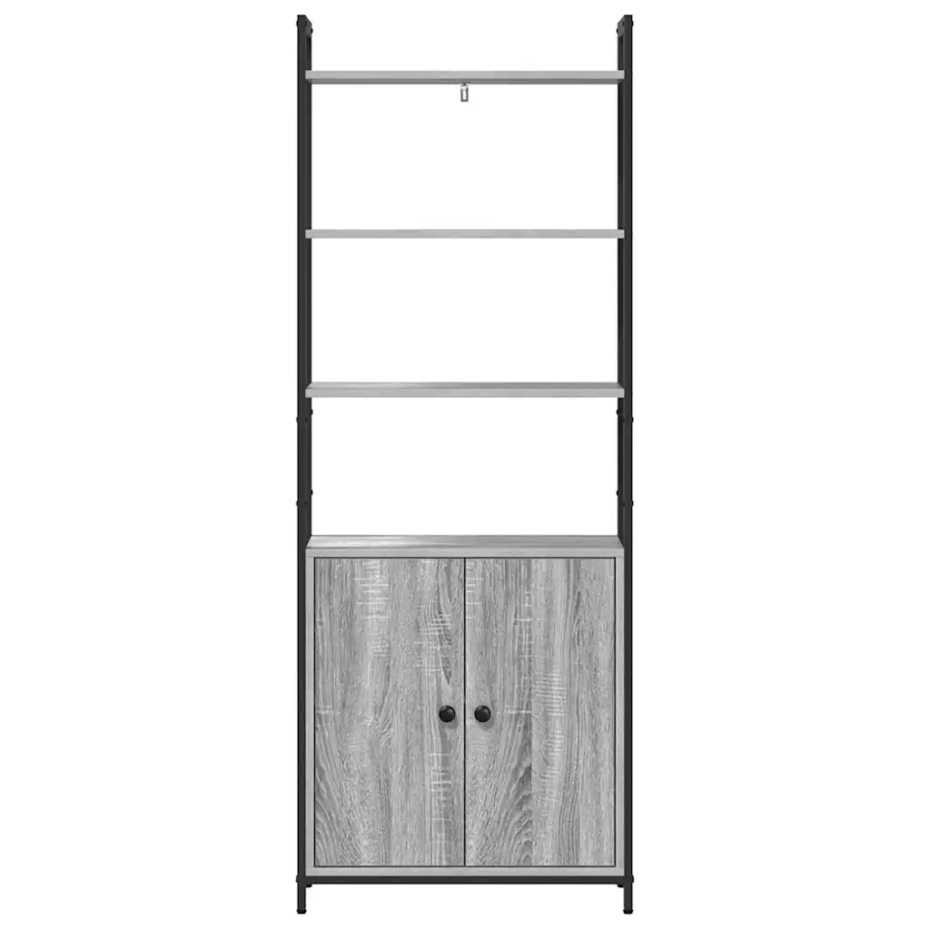 Armadio per Libri Grigio Sonoma 60 x 24 x 161 cm 883859