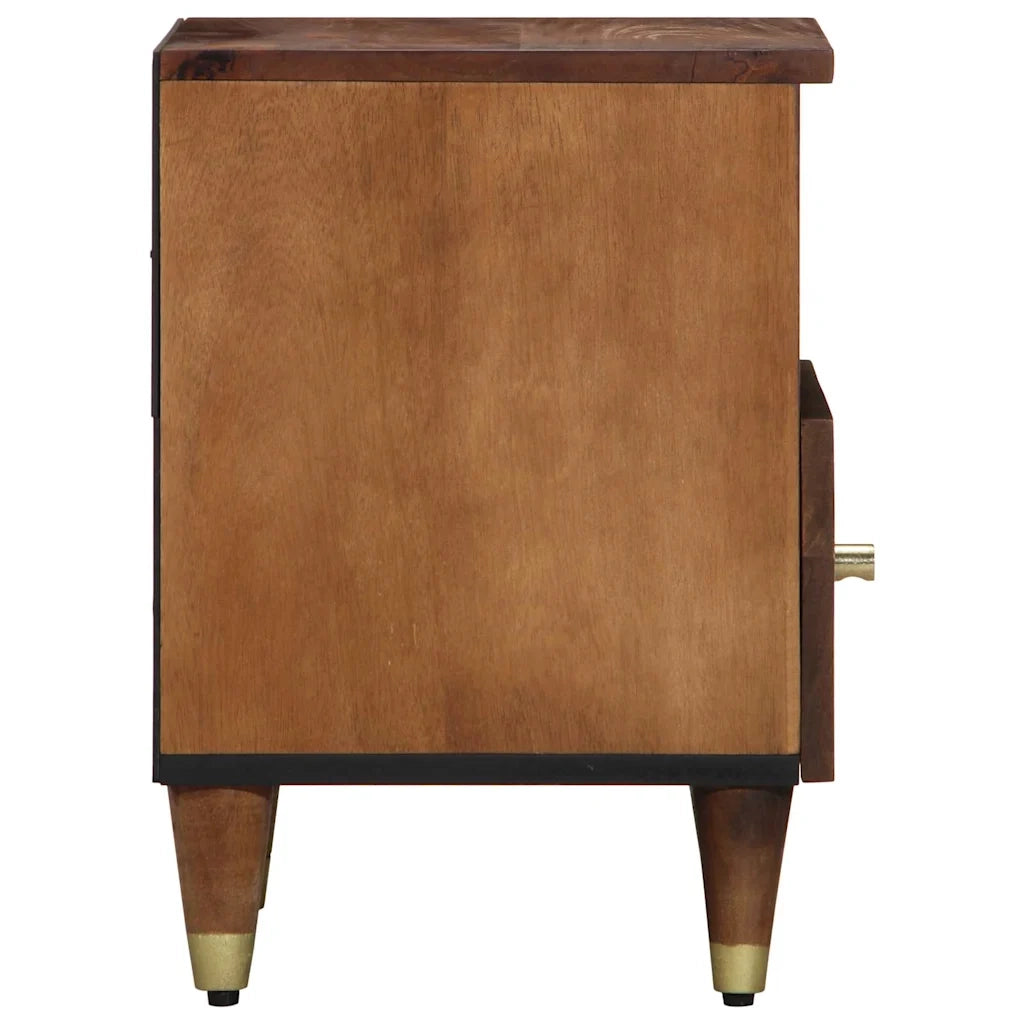 Armadio da Notte 2 pcs Marrone miele 40 x 33 x 46 cm 4018743