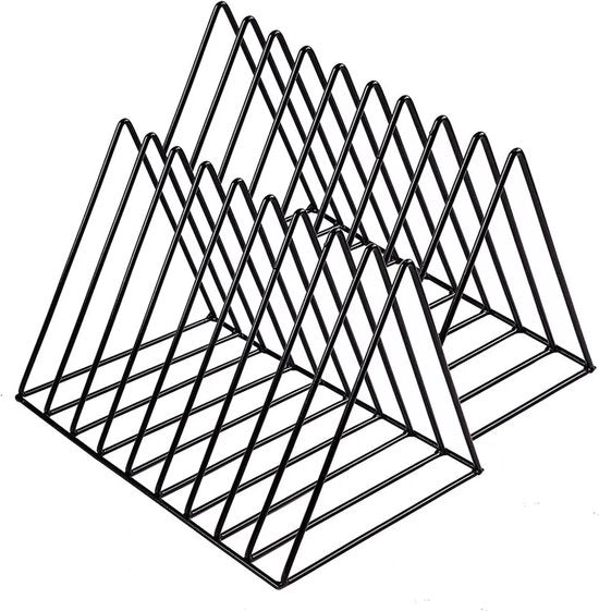 Set di 2 supporti per dischi da appendere al muro - Supporto verticale per album da appendere al muro