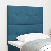 Testiera Blu Scuro 90 cm Velluto 3337806