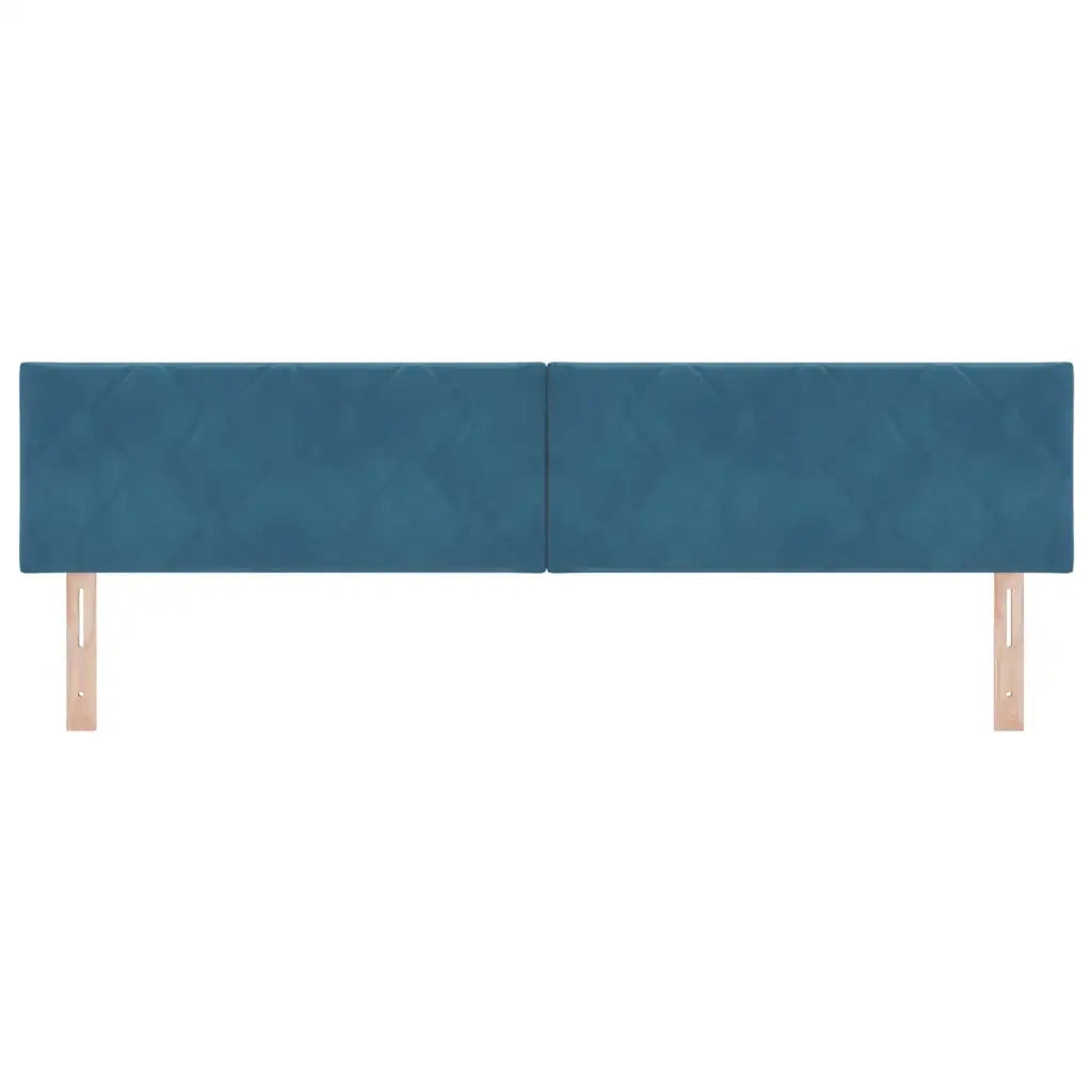Testiera | Testata Blu Scuro 200 cm Velluto