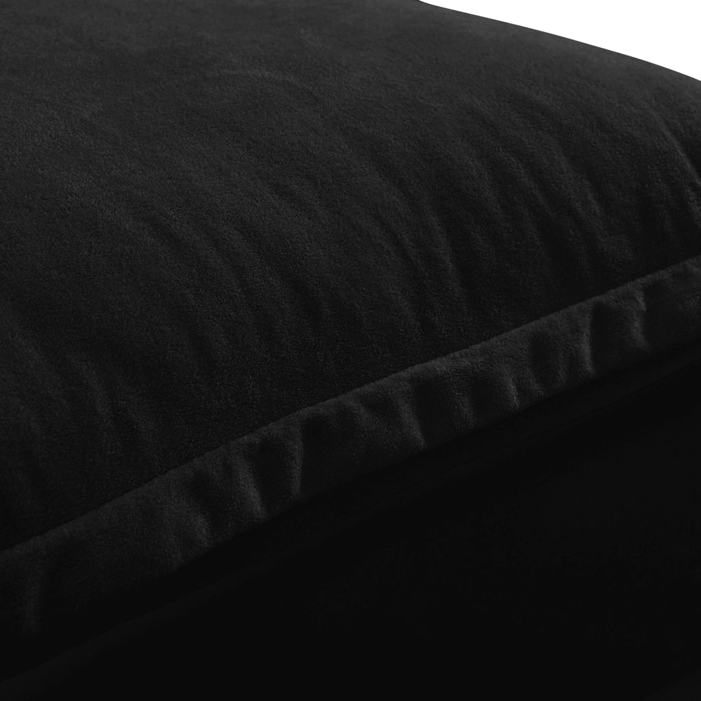 Divano Modulare Cloud con Contenitore e Cuscini ¨C Xylo ¨C Chenille Nero
