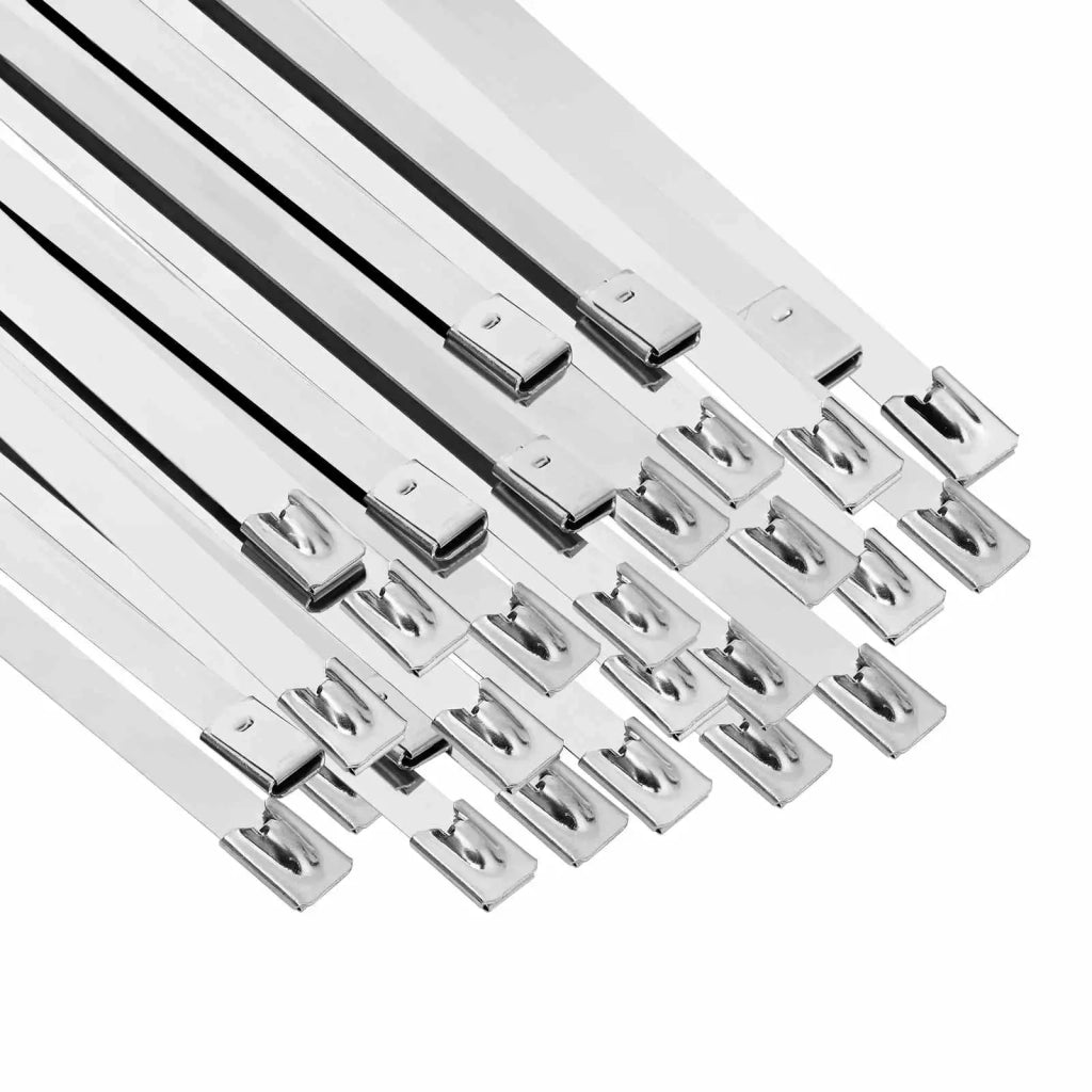 Fascetta per Cavi 250 pz 7,9 x 200 mm Argento 42029355