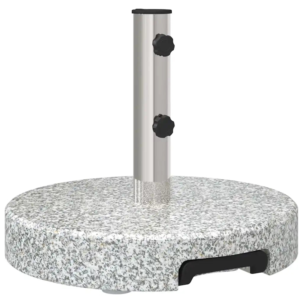 Base per ombrellone-Supporto per ombrellone Grigio ? 45 x 37.5 cm Granito