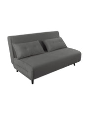 Divano trasformabile retto PRESTO grigio scuro – Divano letto 2 posti