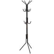 Perchero de metal negro 173h cm