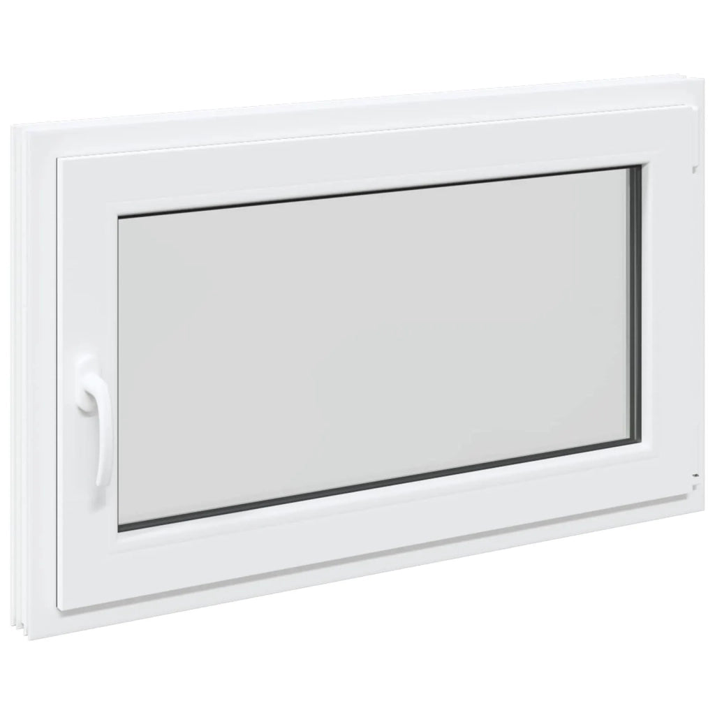 Finestra per Soffitta RISOR Bianco 100 x 60 cm PVC e Vetro 42047209