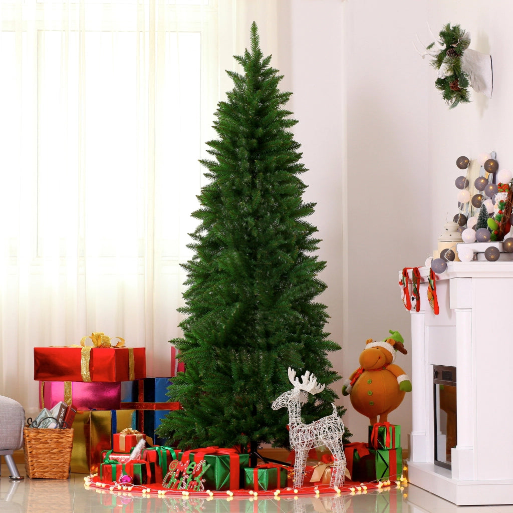 Albero di Natale Artificiale 210cm ¨C Minimal ¨C Verde
