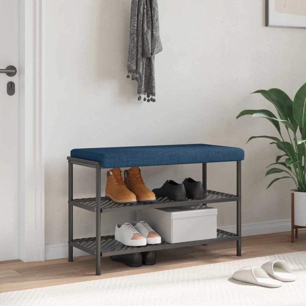 Cuscino per panchina Tessuto Blu Profondità 35 cm 42043247