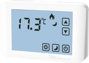TERMOSTATO DIGITALE DA PARETE VELUS TOUCH BIANCO ORBIS