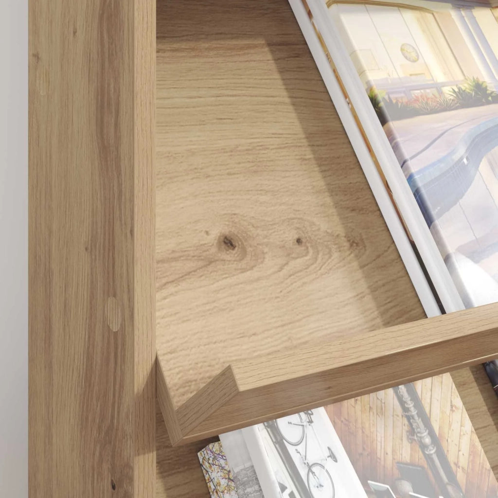 Scaffale per riviste Rovere artigianale 70 x 41 x 96 cm CFW7271802