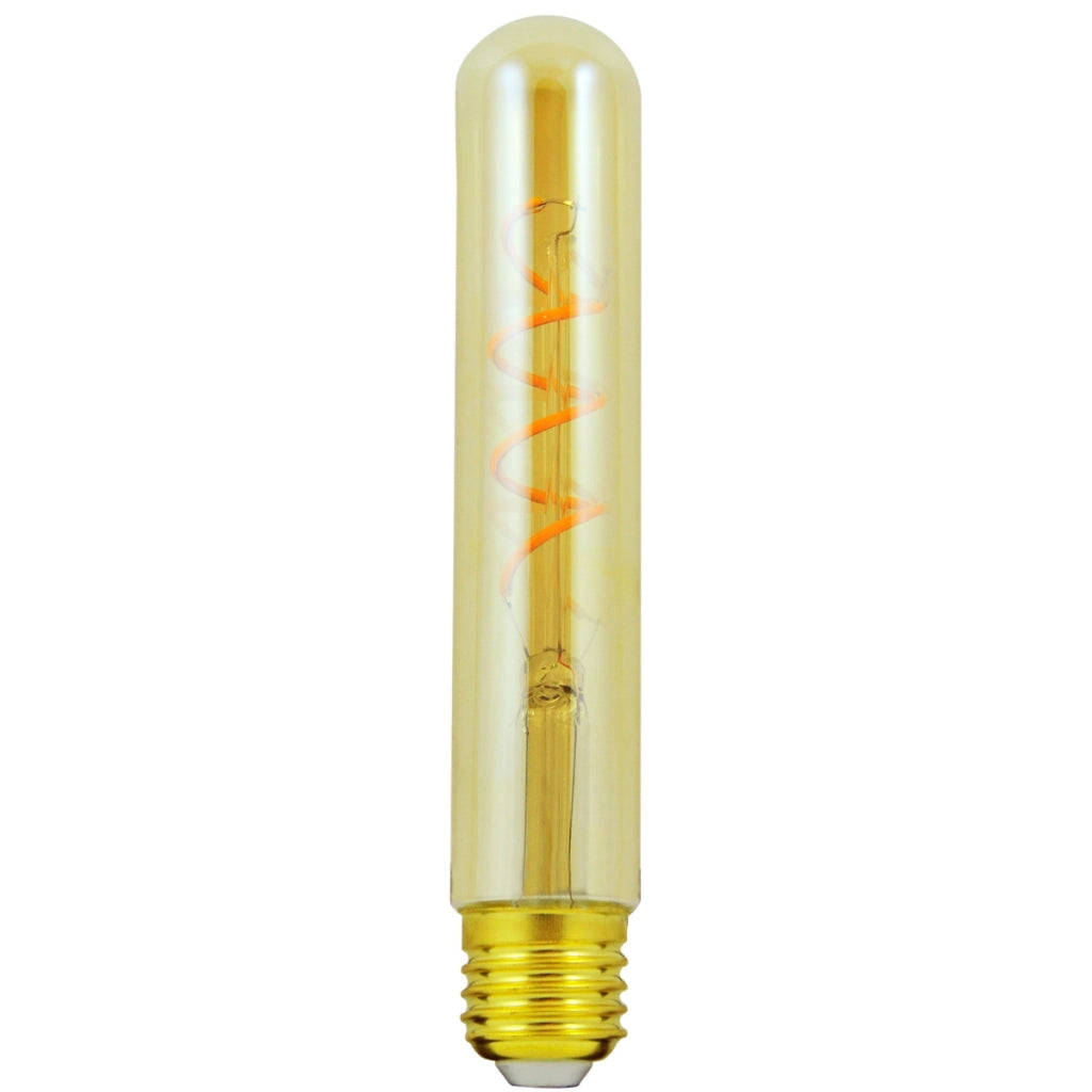 Lampadina LED Filament T30 E27 4W 3000K Ambra Polux