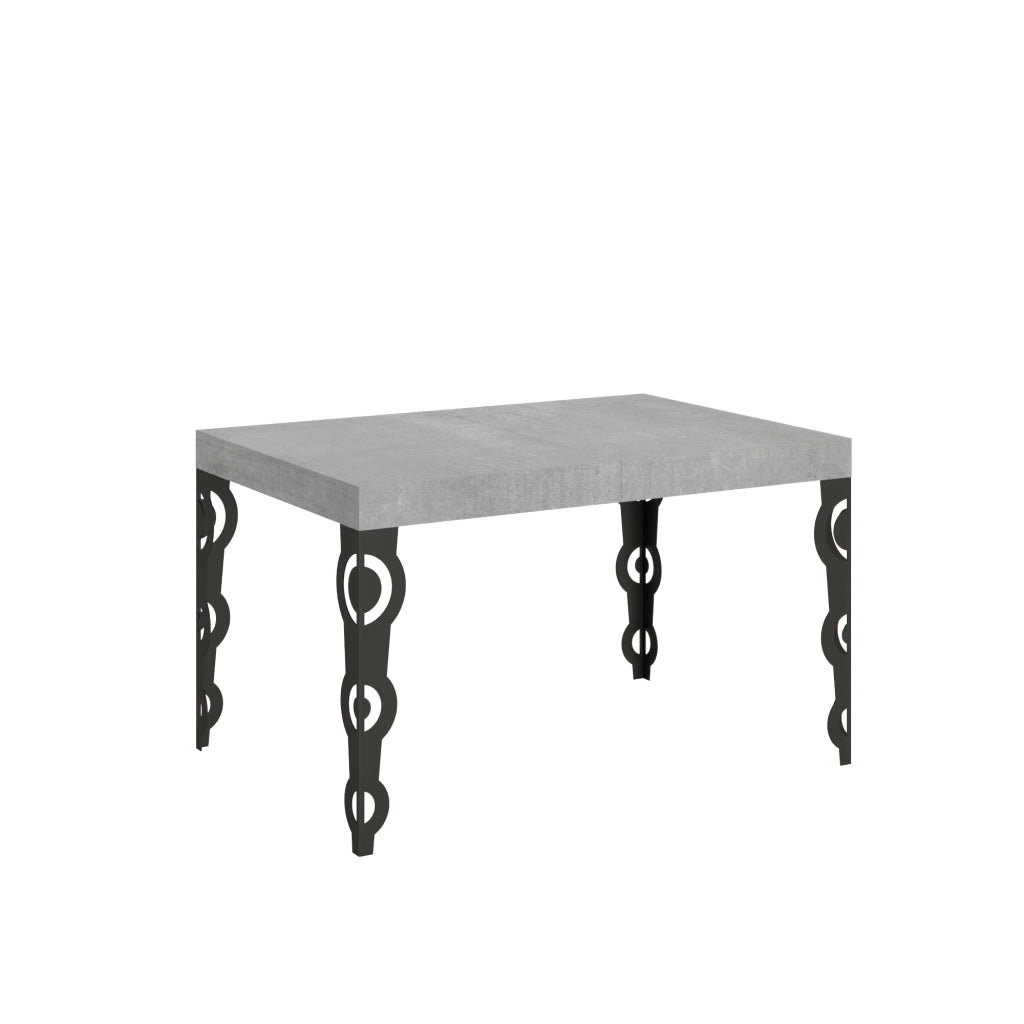Tavolo Allungabile 140-244x80x77 cm Karamay Cemento