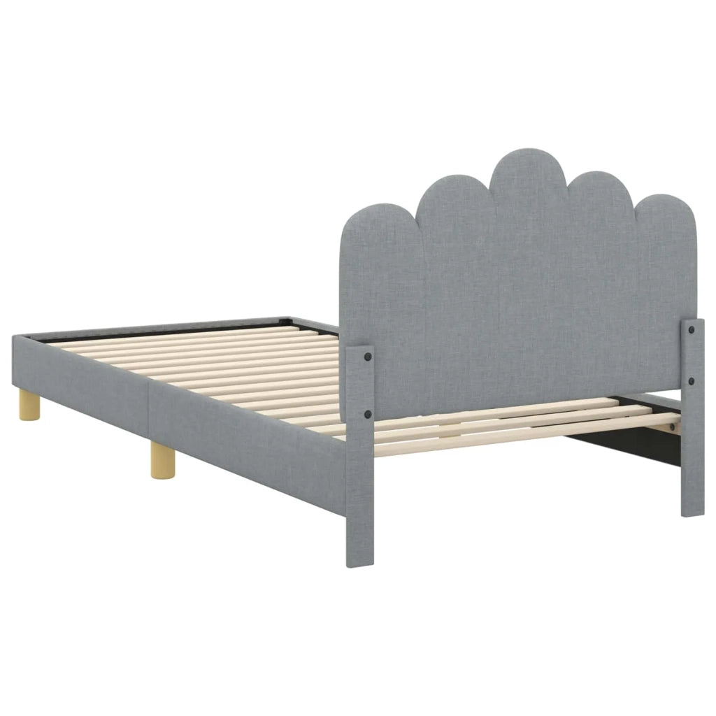 Struttura letto bambini con testata Grigio chiaro 80 x 200 cm 42011049