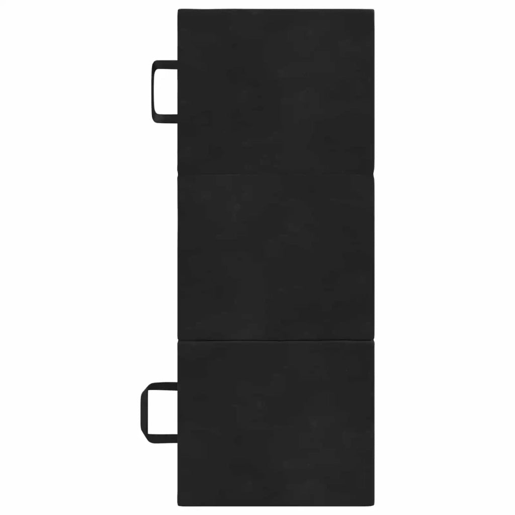 Divano Letto Pieghevole 75 x 67 x 45 cm Nero 900171