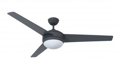 Vam Ventilatore da soffitto Grafite 132 cm con luce e telecomando con sensore temperatura