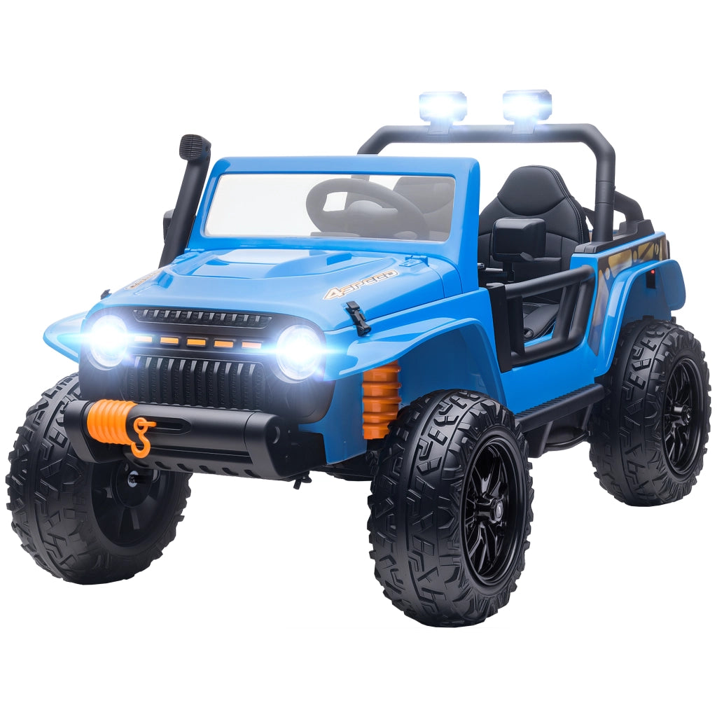 Auto Elettrica Bambini ¨C Minimal ¨C Blu, 12V, Telecomando, 3-8 Anni