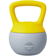 Kettlebell ¨C zephmum ¨C 10kg, grigio e giallo