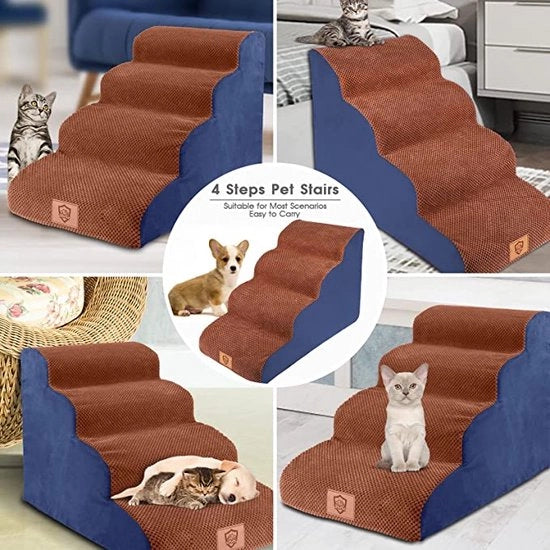 Scale per gatti e cani 4 gradini