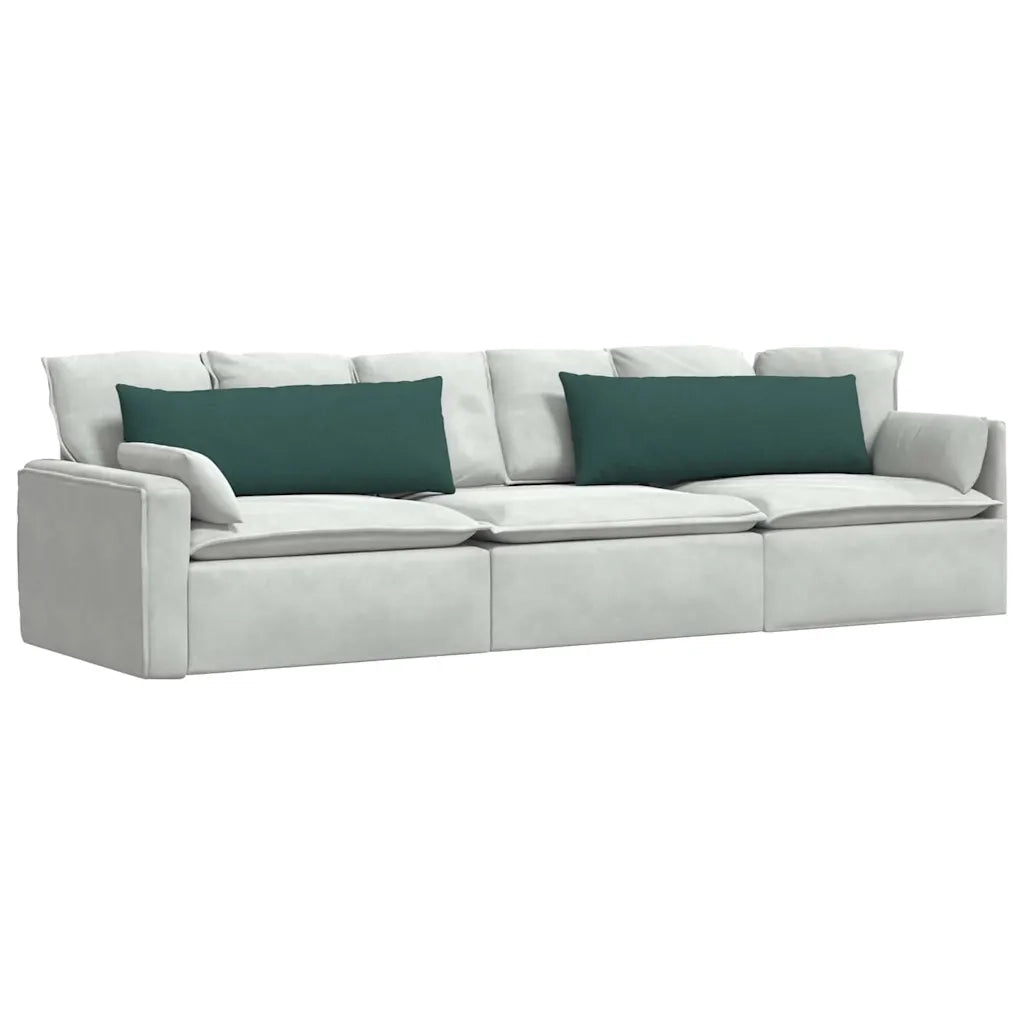 Cuscini da Divano 2 pcs Verde Scuro 120 x 40 cm Tessuto 42013787