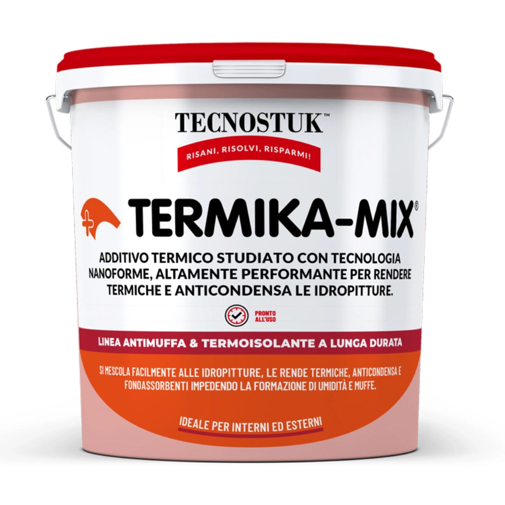 Termika-mix additivo idropitture per isolamento termico anticondensa 1 l
