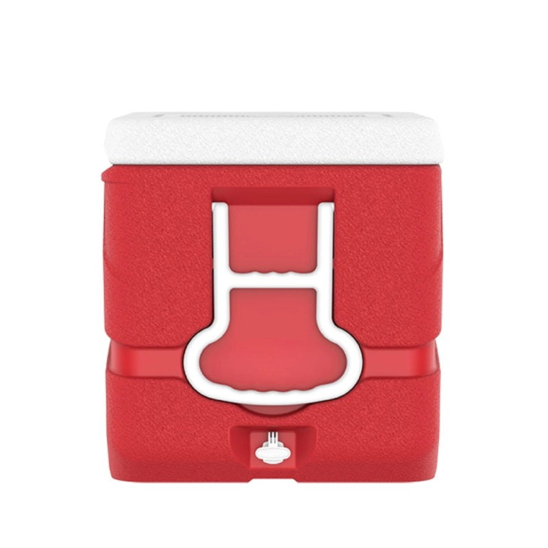 Deluxe Icebox Keep Cold Ghiacciaia Portatile con Ruote Rosso 80L