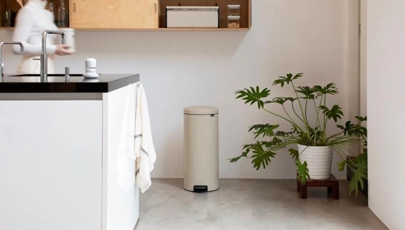 Brabantia NewIcon 30 L Rotondo Beige