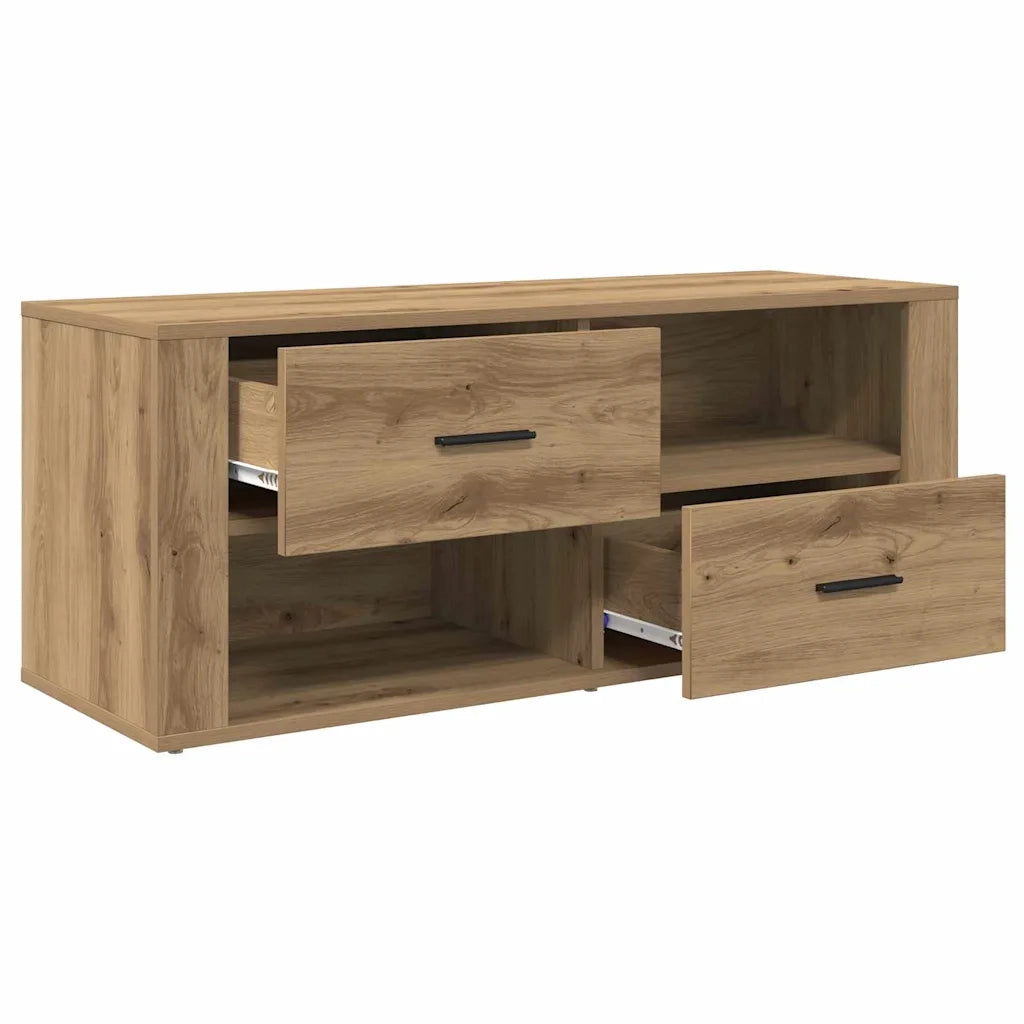 Mobile TV | Armadietto TV | Mobile Porta TV Rovere artigianale 100 x 35 x 40 cm Legno multistrato