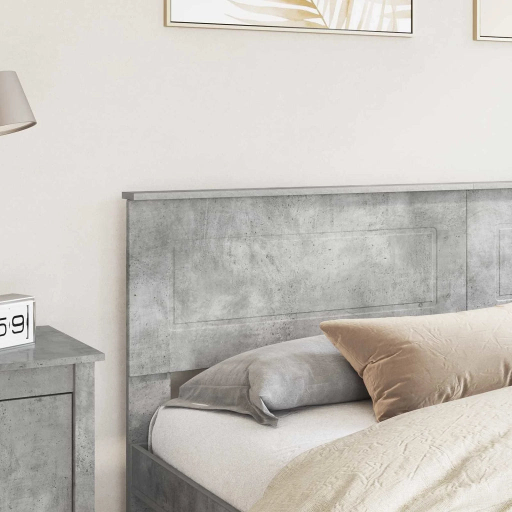 Testiera Grigio cemento Legno ingegnerizzato 888257