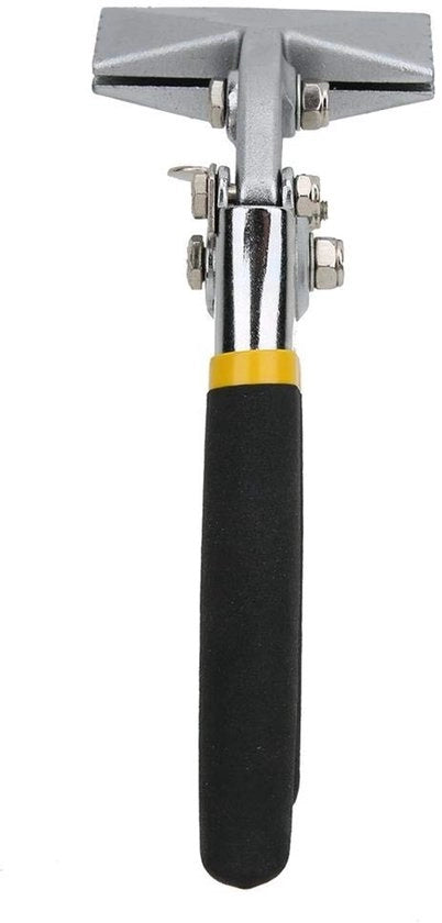 Platina Benda 15 mm - Metallo Curvo - Costruzione in Acciaio Resistente - Manico a Doppio Impugno - Per Curvatura e Liscio di Metallo
