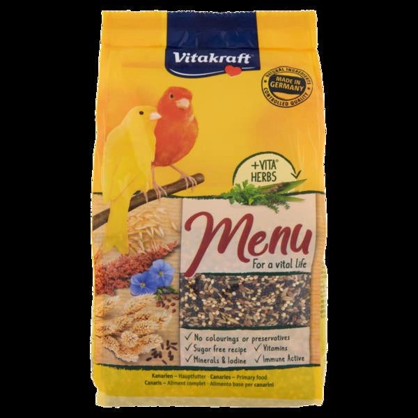 MENU VITAL ALIMENTO BASE PER CANARINI DA 1 KG