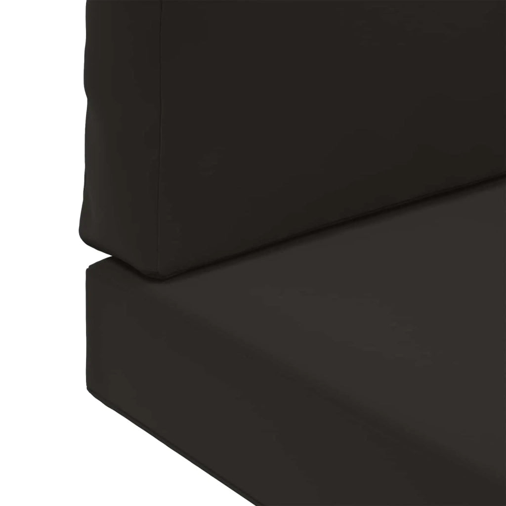 Cuscino per divano da esterno 2 pcs Nero Poliestere 900717