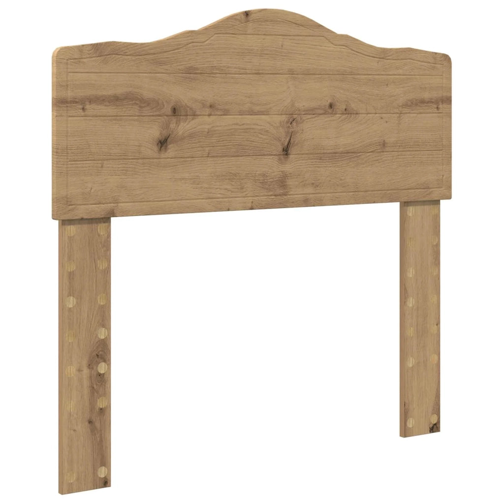 Letto singolo | Letto per adulti | Struttura del letto con testiera Rovere Artigianale 90 x 190 cm