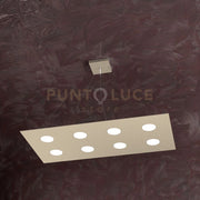 AREA SOSPENSIONE 8+3 LUCI BIEMISSIONE SABBIA 1127-S8 R+3-SA