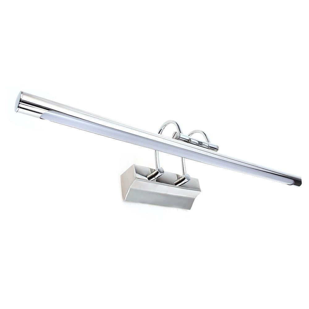 Trade Shop - Applique Da Bagno Led In Alluminio Opaco Da 9w Luce Freddo O Caldo -