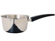 CASSERUOLA INOX CONICA MANICO IN BACHELITE  ø cm 10
