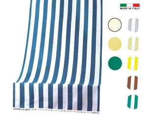 TENDA DA SOLE RIO LARGHE CM.140  cm.300h.  bianco/blu