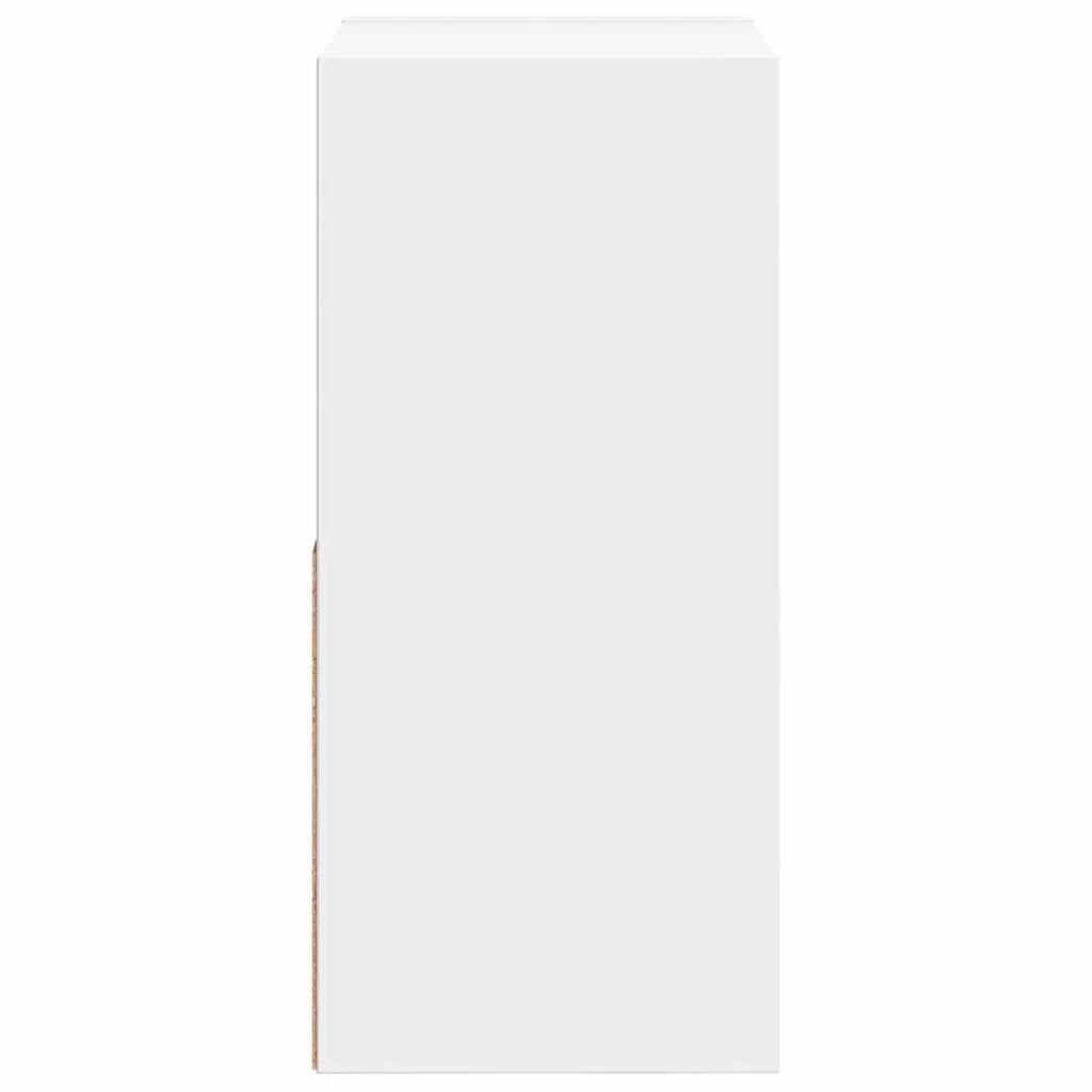 Comodino 2 pcs Bianco 30,5 x 27 x 59,5 cm Legno multistrato 8000613