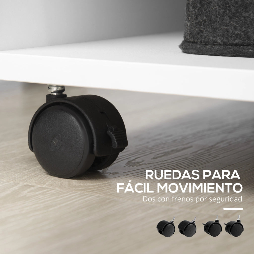 Cassettiera per stampante ¨C Minimal ¨C 60x40x75,8 cm bianco