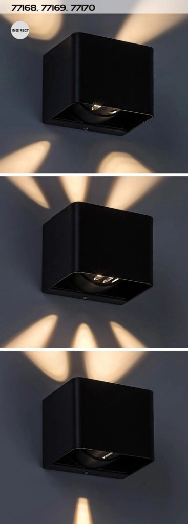 Applique esterna moderna grigia LED 10W IP54 Hallstatt Rabalux