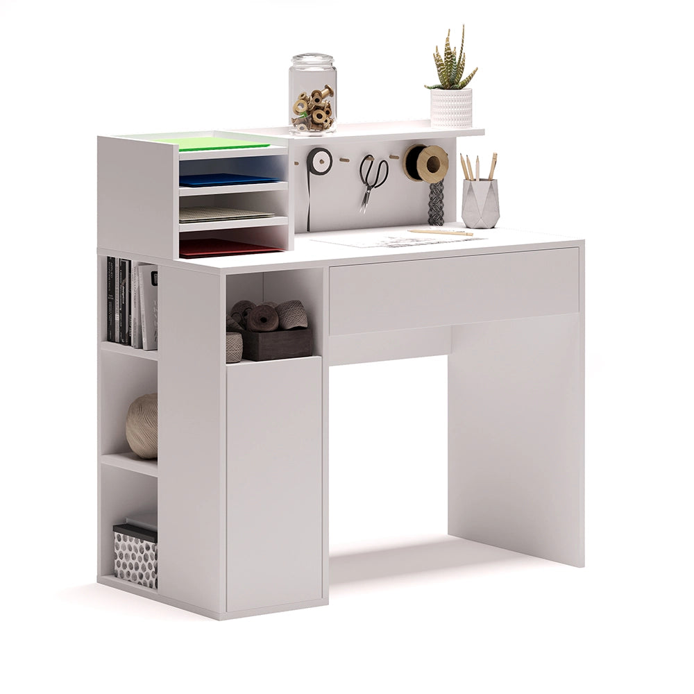 Vicco Scrivania Bianco 100 x 50 cm