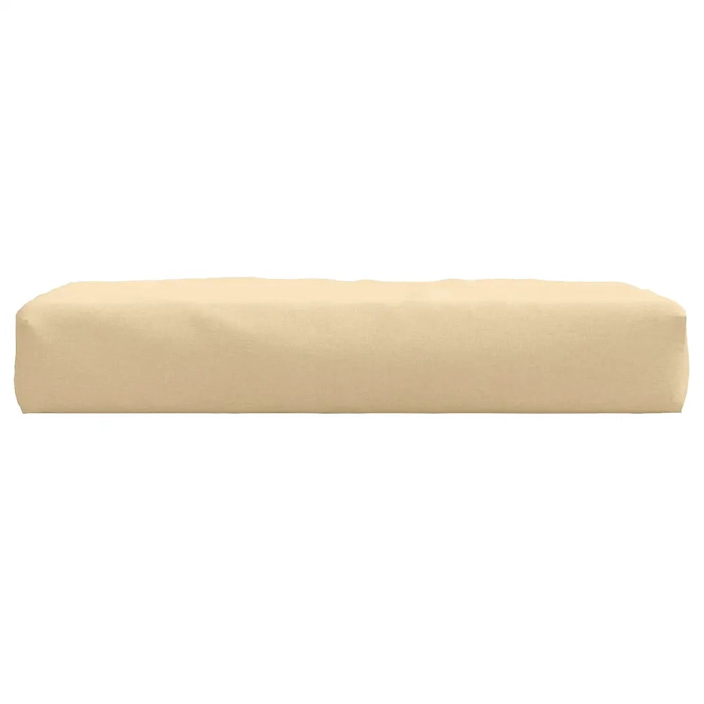 Cuscino per Pallet Beige Mélange 60x60x9,5 cm in Tessuto 4002666