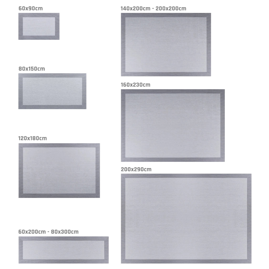 Tappeto vinilico di alta qualità grises 60x200