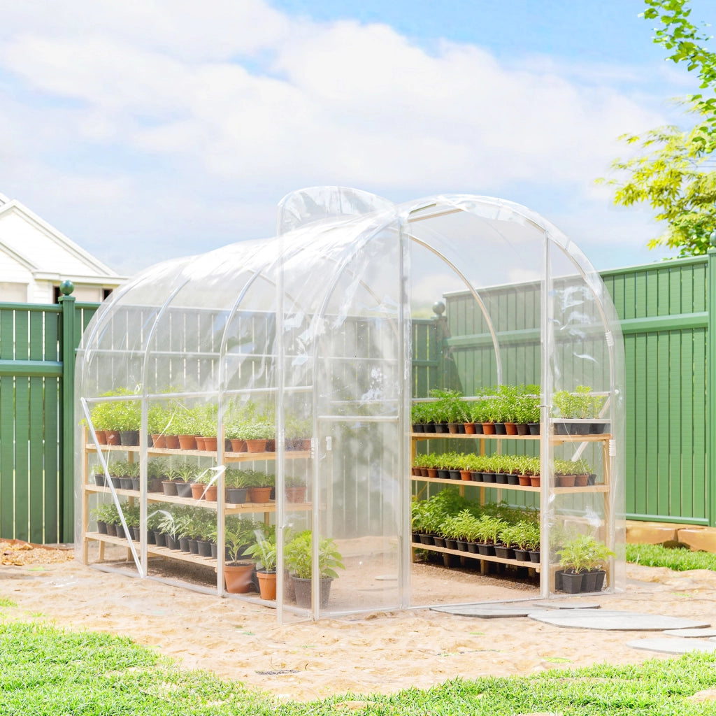 Serra da Giardino Tunnel ¨C zephmum ¨C Grigio 3x2x2 m