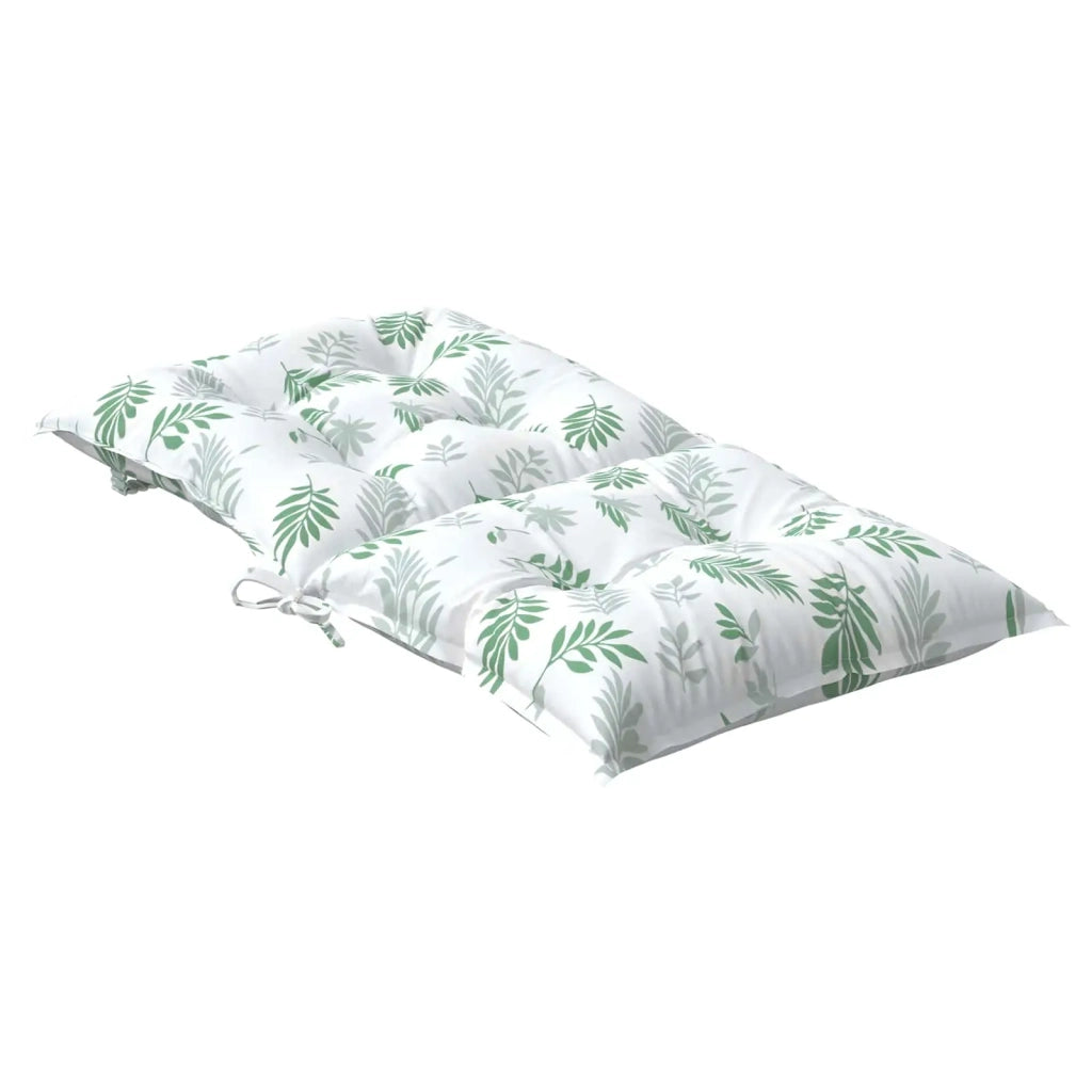 Cuscino da Esterno 6 pcs Bianco 100 x 50 x 7 cm Tessuto 377727